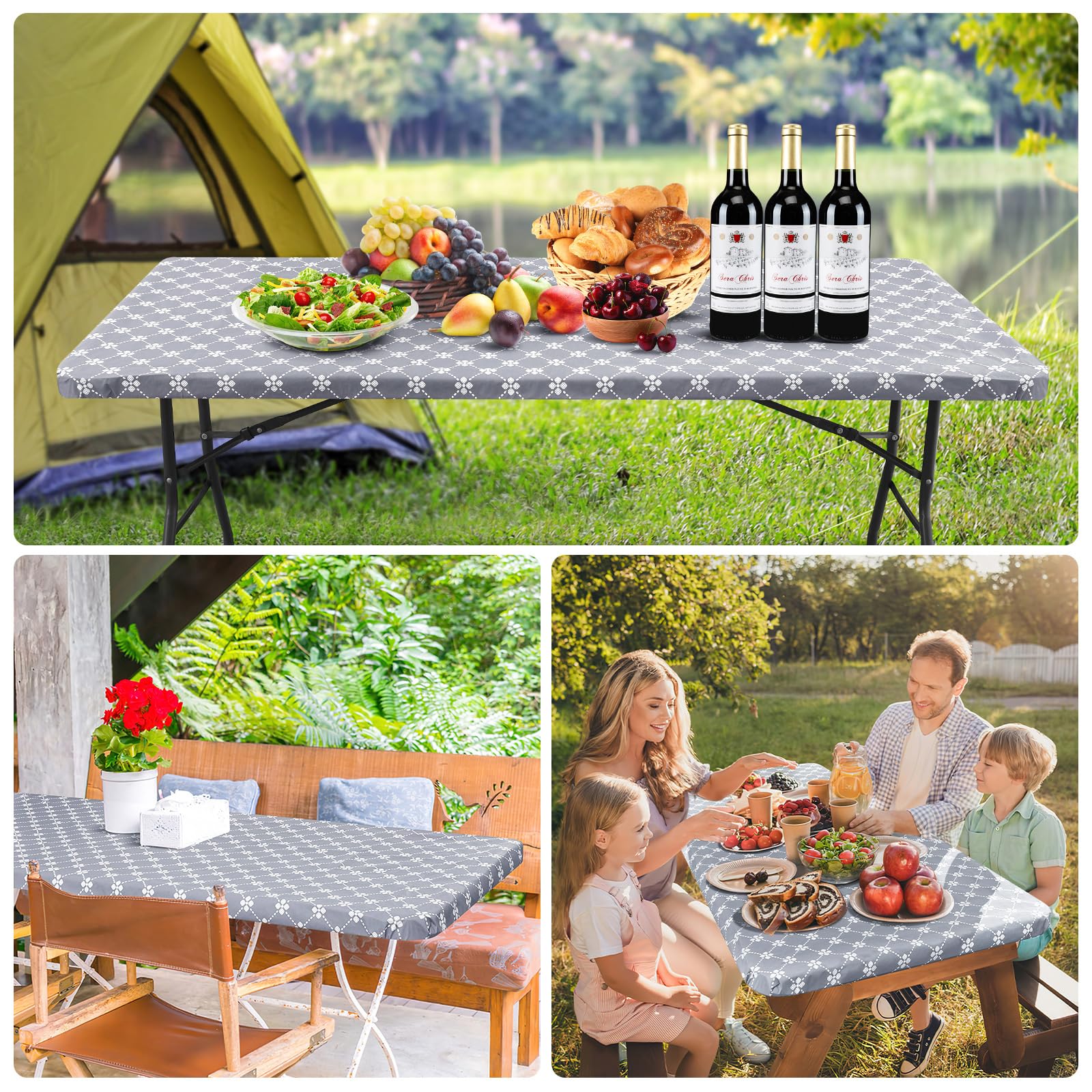 Mantel Misaya ideal para camping y uso exterior.