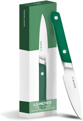 Cuchillo pelador Misen de 3.5 pulgadas para pelar con precisión.