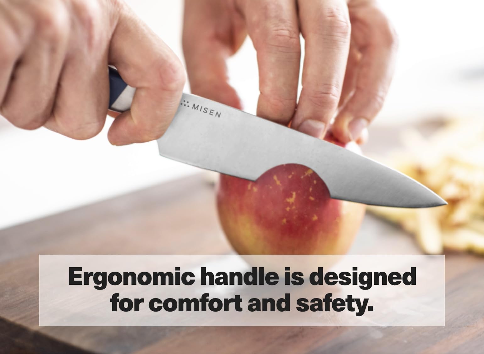 Corte versátil para sándwiches y carnes con el cuchillo Misen