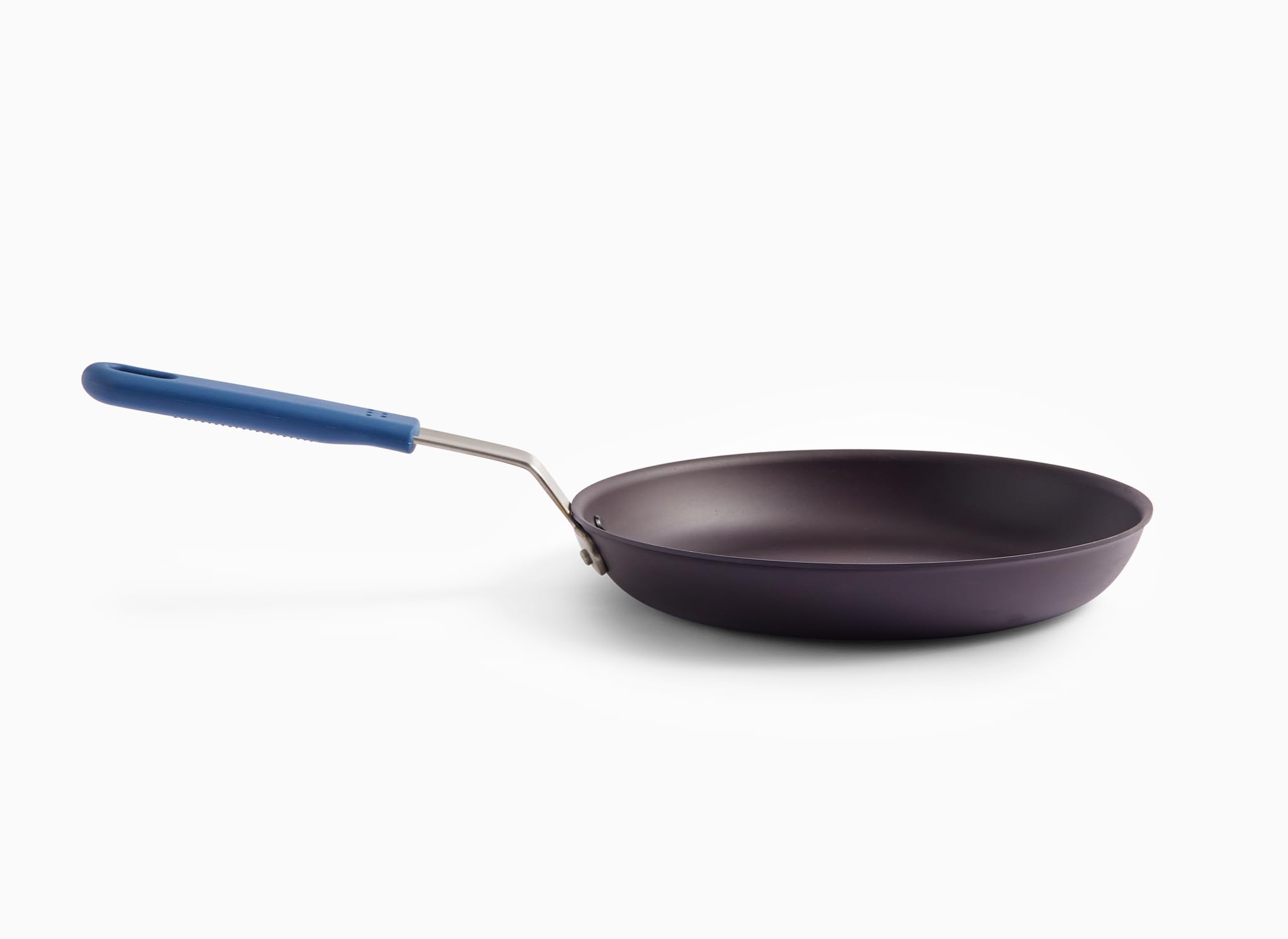 Sartén de carbono pre-sazonada Misen de 10 pulgadas para dorar y saltear con calor estable.