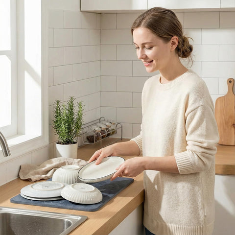 Base resistente al calor de piedra para utensilios Mison Home