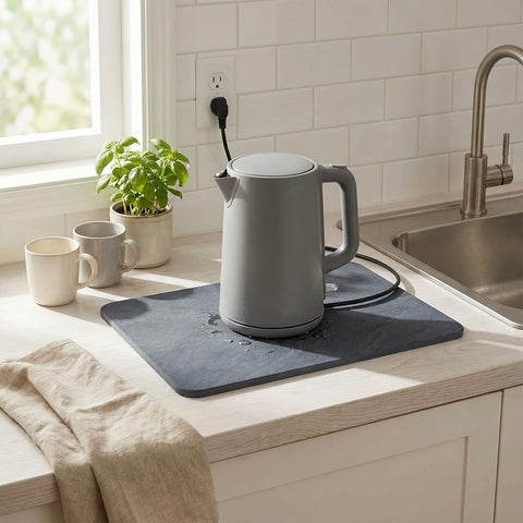 Higiene en la cocina con piedra Mison Home para secado