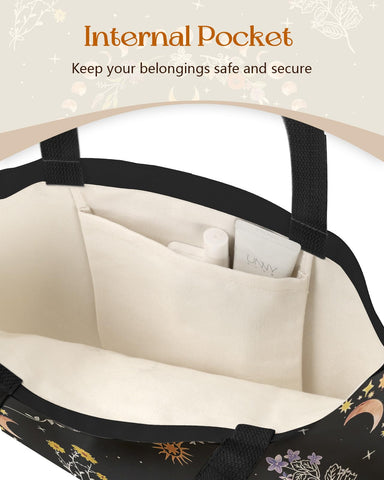 Miss Adola bolsa de lona, diseño estampado, añade personalidad al conjunto.