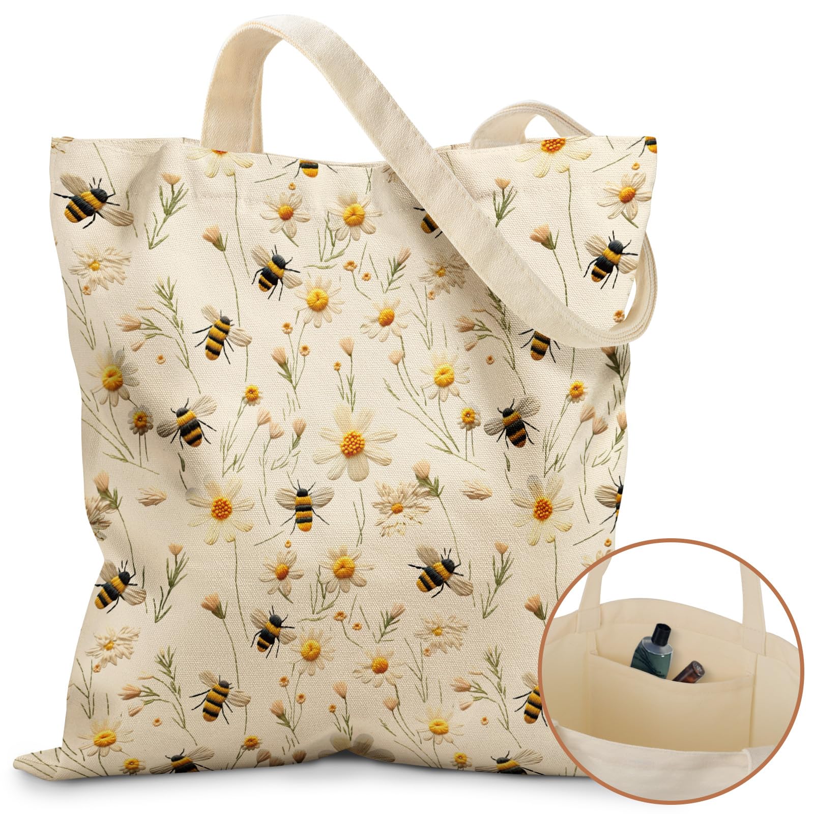 Miss Adola bolsa tote canvas durabilidad para uso diario.