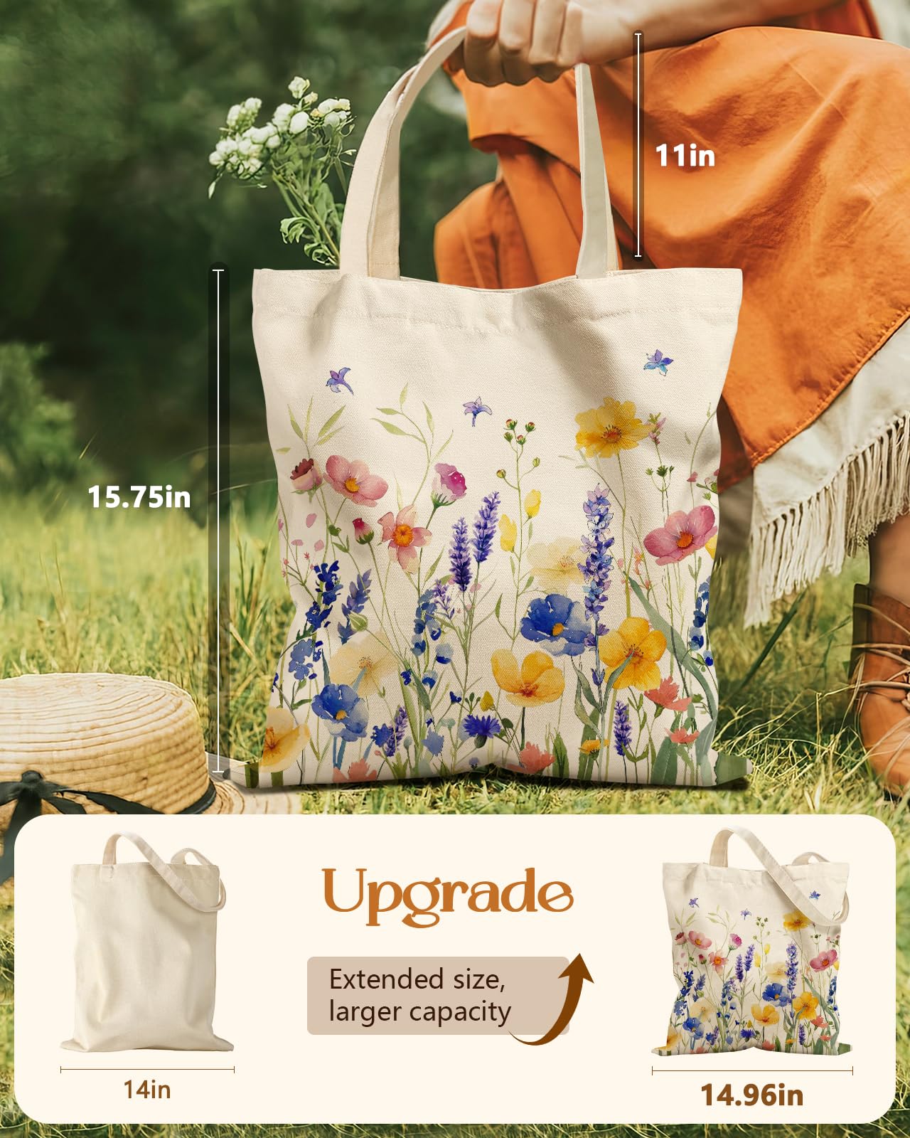 Miss Adola bolsa tote de gran capacidad para trabajo y ocio