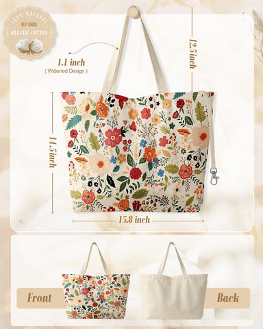 Miss Adola bolsa tote diseño floral moderno para salidas