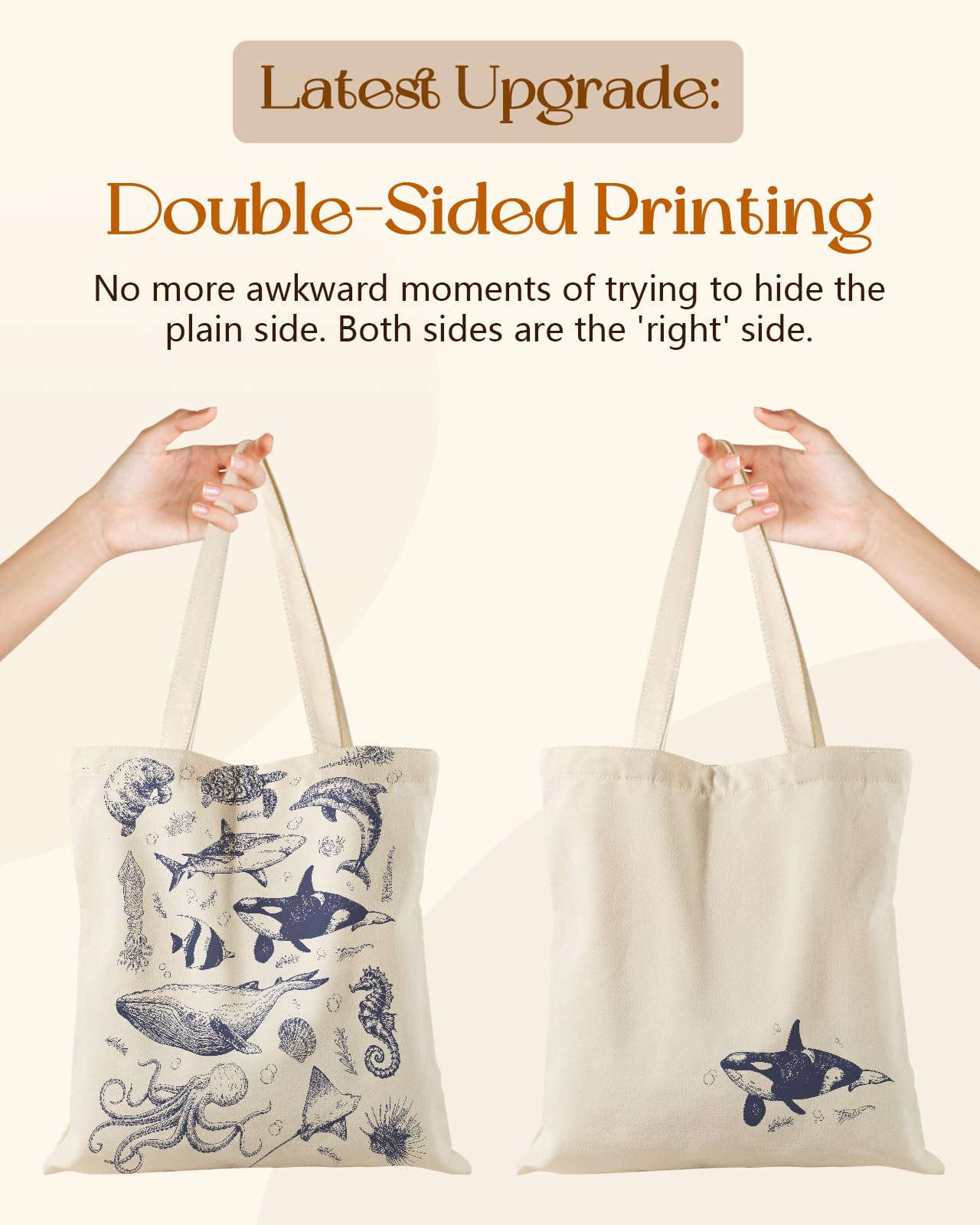 Miss Adola tote reutilizable y ecológica, ideal para compras responsables