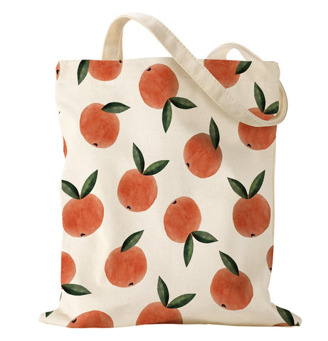 Miss Adola bolsa tote lona estampa, ideal para uso diario.