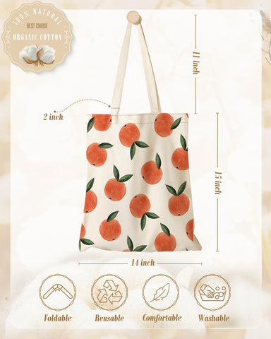 Miss Adola bolsa tote lona medidas 14x15 para carga diaria.