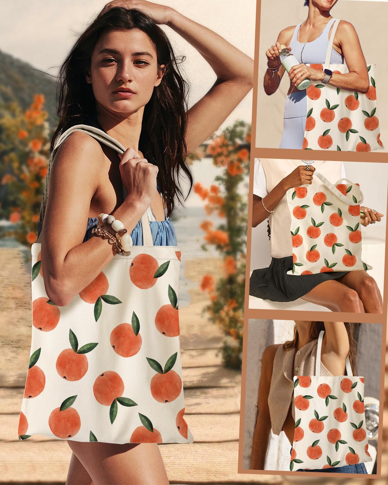 Miss Adola bolsa tote lona regalo práctico y con estilo.