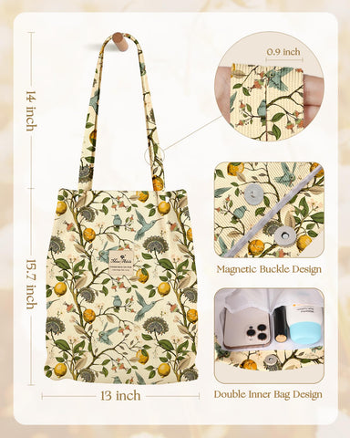 Miss Adola bolso pana tote bolsillo interior para llaves y billetera.
