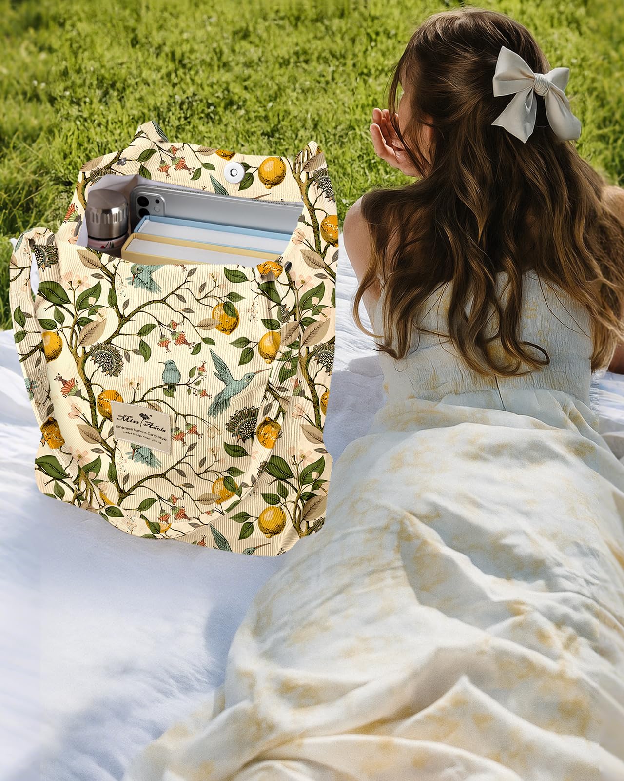 Miss Adola bolso pana tote estilo vintage que combina con cualquier atuendo.