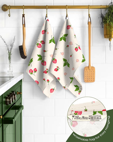 Miss Adola: diseños primavera florales, toallas decorativas para la cocina