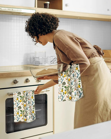 Juego Miss Adola de 2 toallas 18x26, kit útil para cocina diaria.