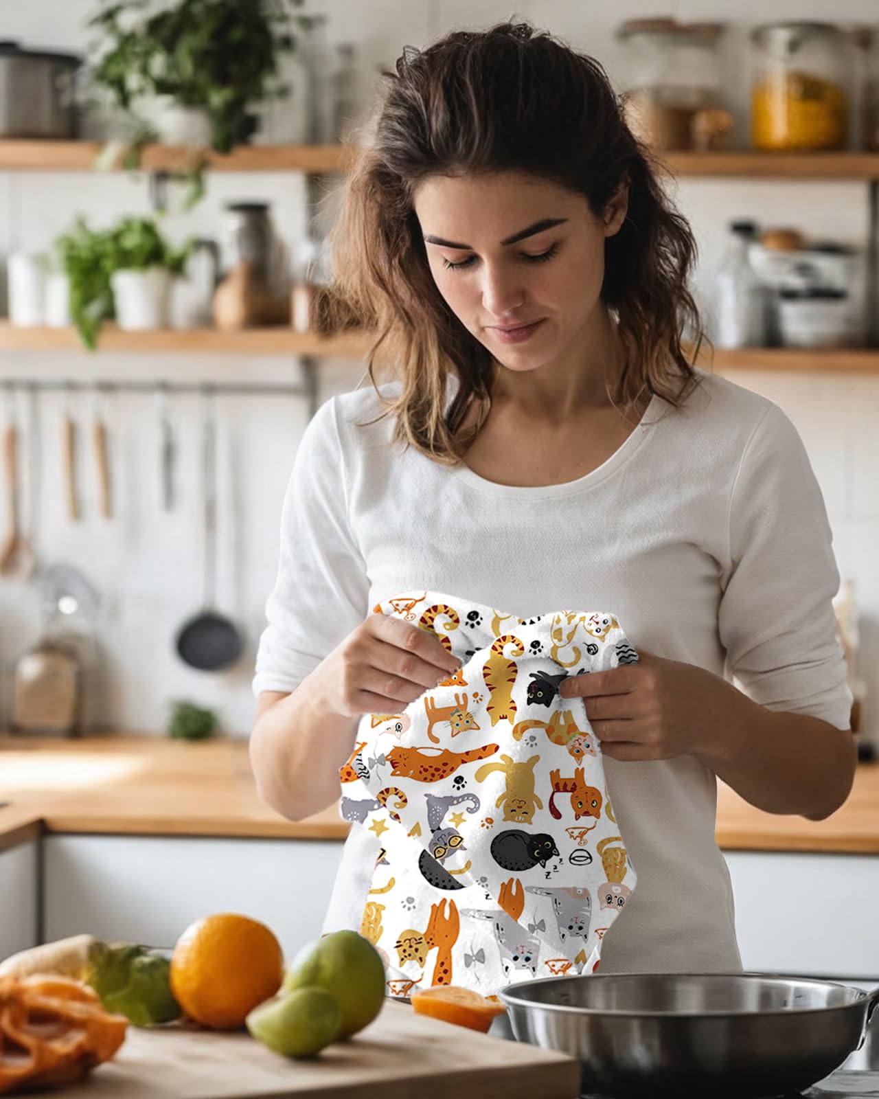 Toallas de microfibra Miss Adola para decoración y uso diario en cocina.