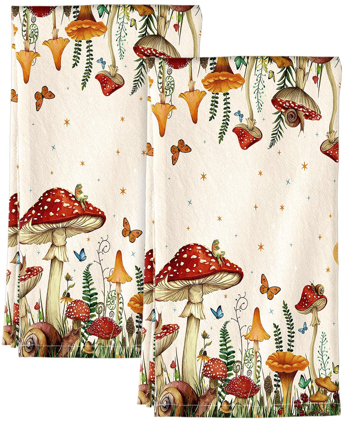Toallas Miss Adola con diseño de primavera, absorbentes y secado rápido para cocina.