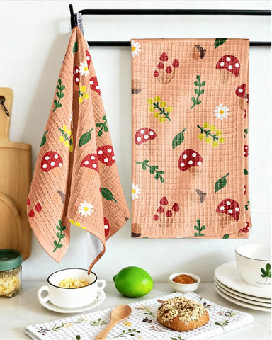 Miss Adola toalla waffle 16x25, tamaño generoso para limpiar superficies.