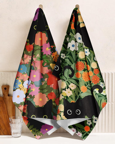 Miss Adola toallas de cocina tamaño 18x26 pulgadas, útiles para limpiar grasa.