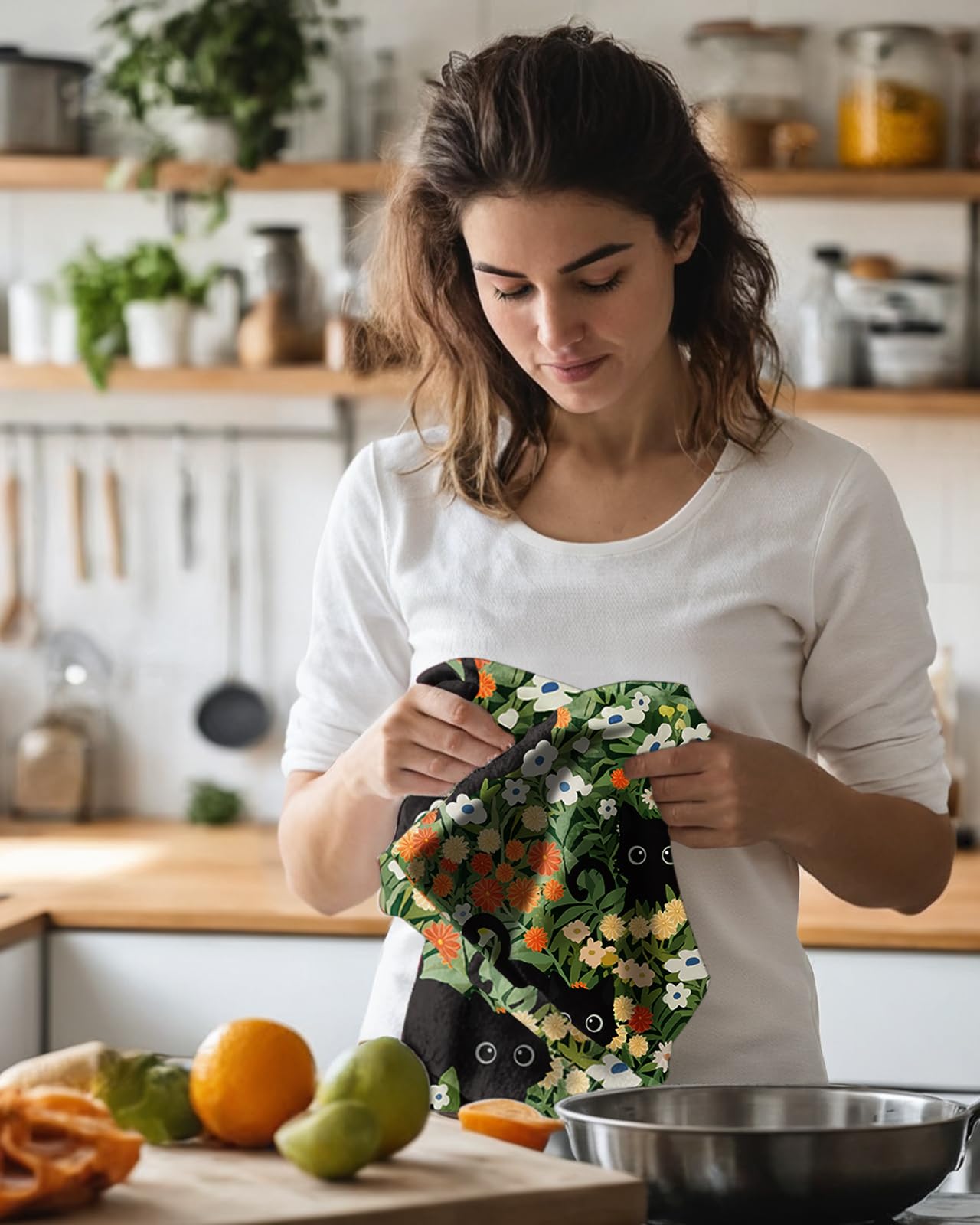 Miss Adola toallas microfibra para limpieza diaria de la cocina.