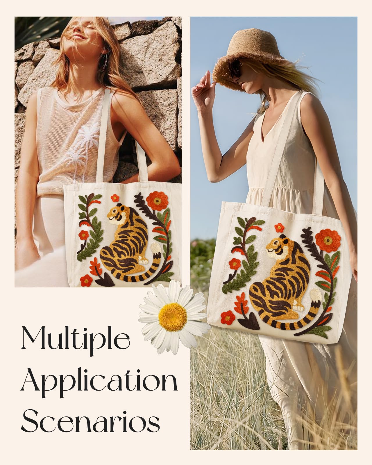 Miss Adola Tote con empaque elegante, opción de regalo perfecta.