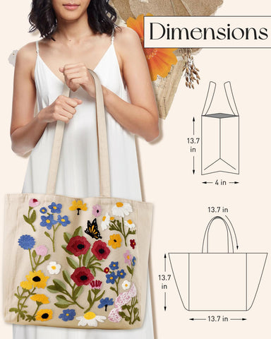 Miss Adola tote espacioso para compras y uso diario.