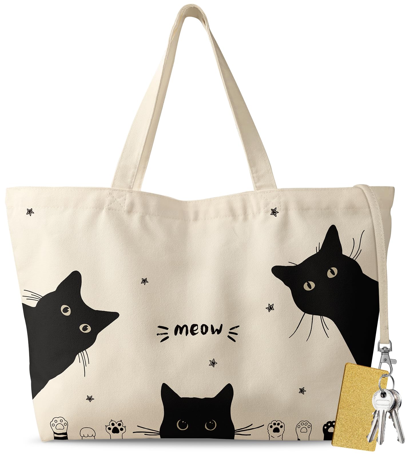 Miss Adola Tote Grande con cremallera, ideal para viaje y organización diaria.