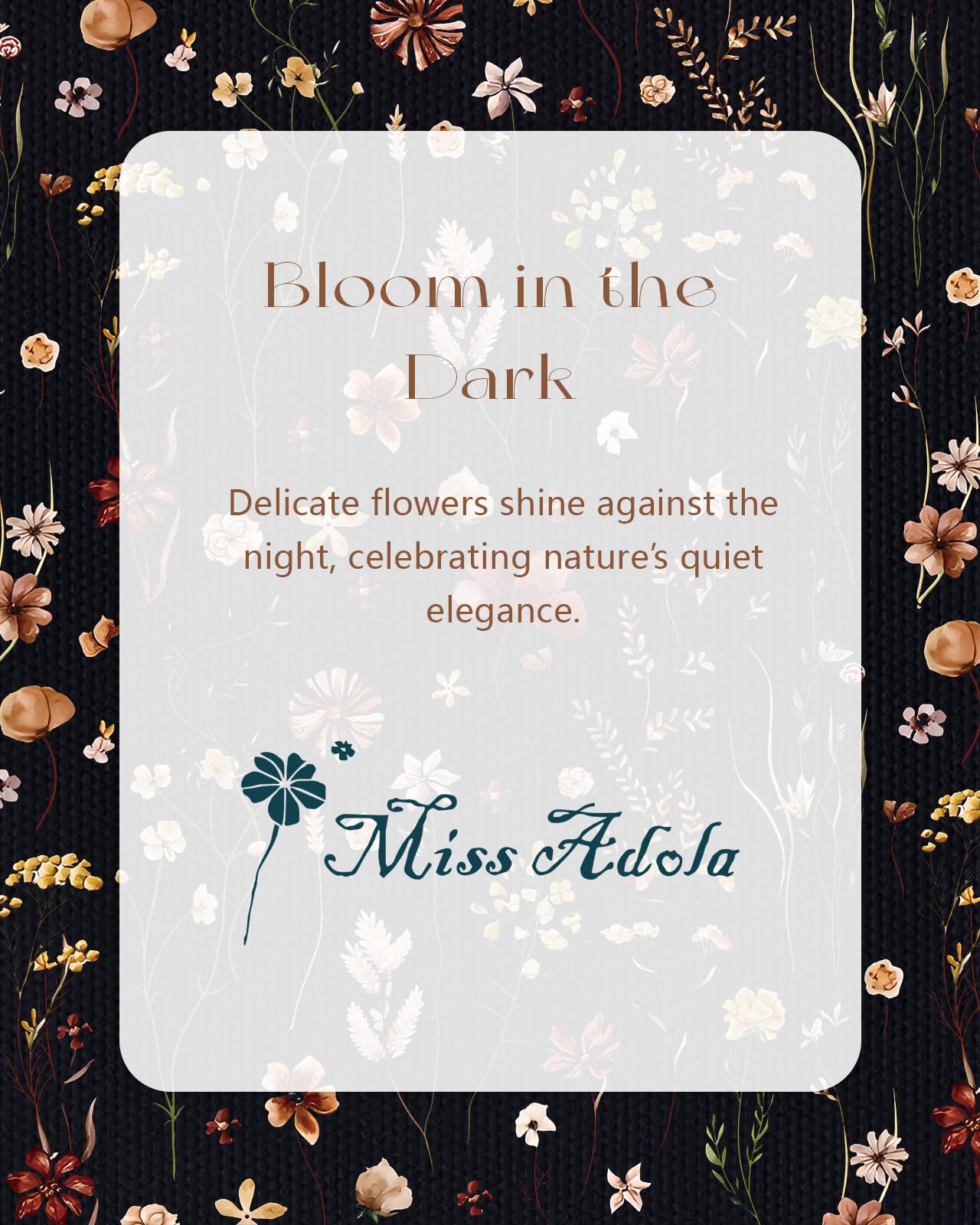 Miss Adola tote de lona negro con cremallera superior, seguro para tus objetos.