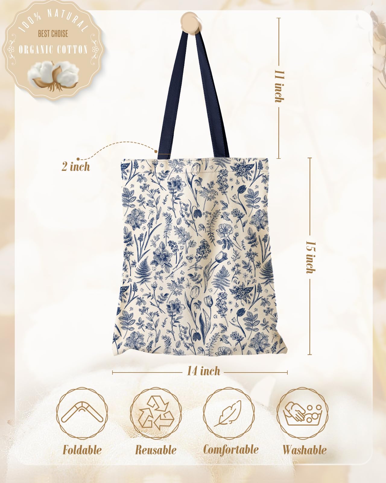 Miss Adola tote para compras y gym, diseño práctico