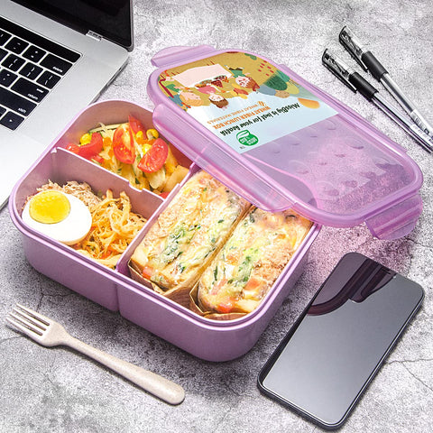 Miss Big Bento Box apto para microondas y lavavajillas, limpieza rápida.