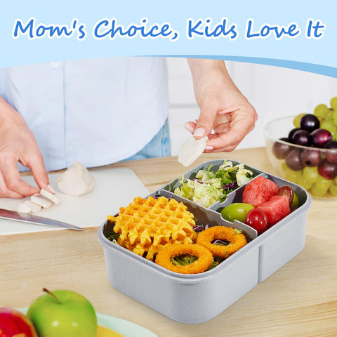 MISS BIG Bento Box ideal para viajes, picnic y uso diario.
