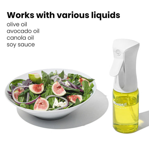 Mistifi botella de vidrio duradera para uso diario en la cocina
