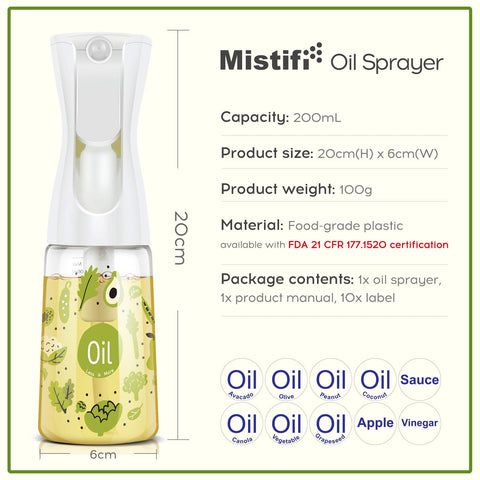 Fácil limpieza y recarga con Mistifi Oliver