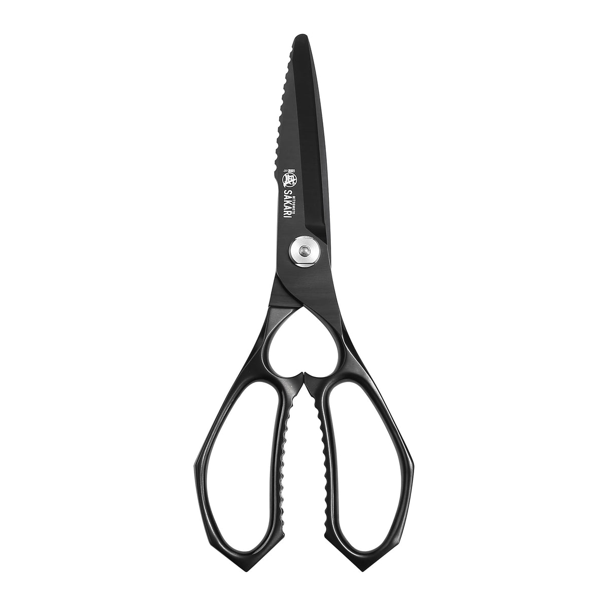 Tijeras MITSUMOTO SAKARI 8 pulgadas para uso general en cocina, versatilidad diaria.