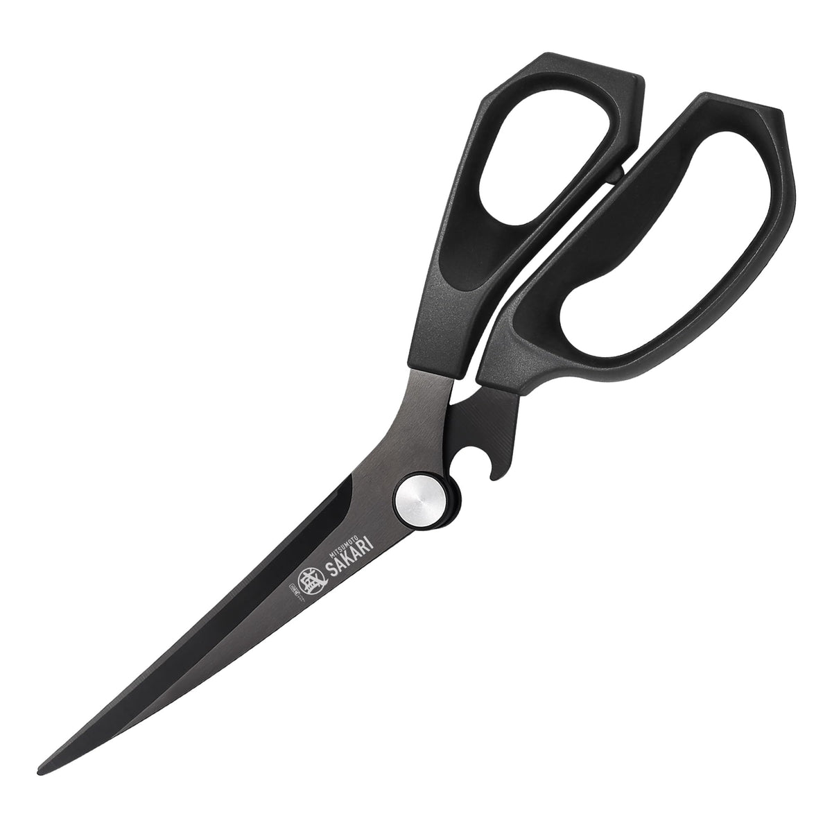 Tijeras de cocina Mitsumoto Sakari, uso versátil para carne y verduras.
