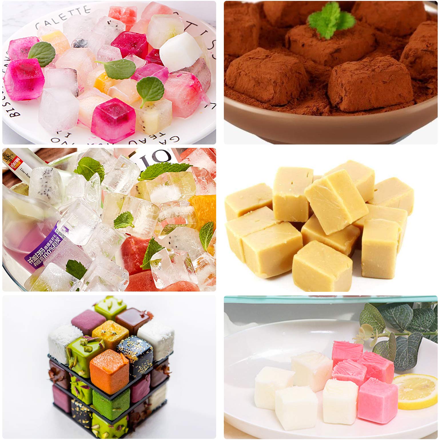 Mity rain uso para fondant y decoraciones comestibles con formas limpias