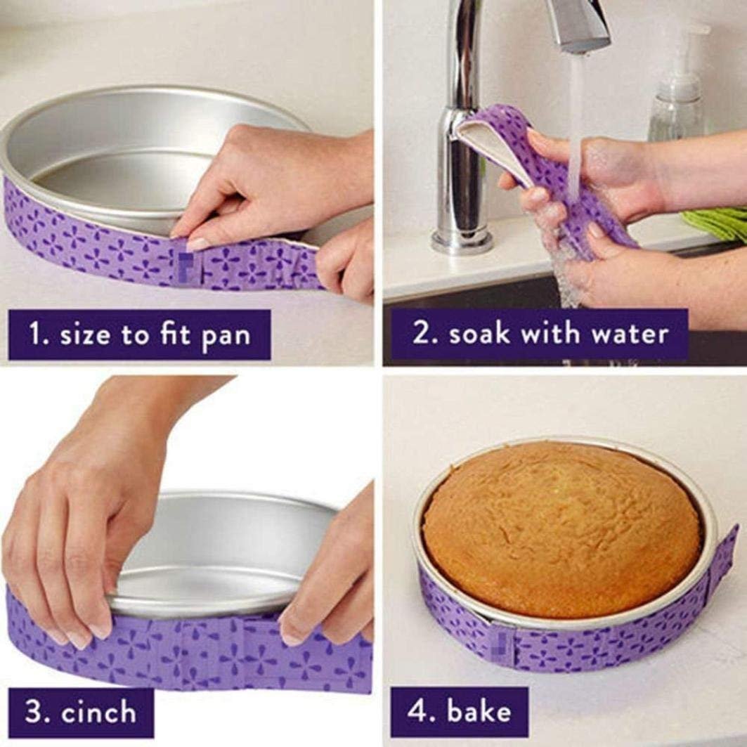 Mity Rain tira absorbente de algodón grueso para hornear pasteles
