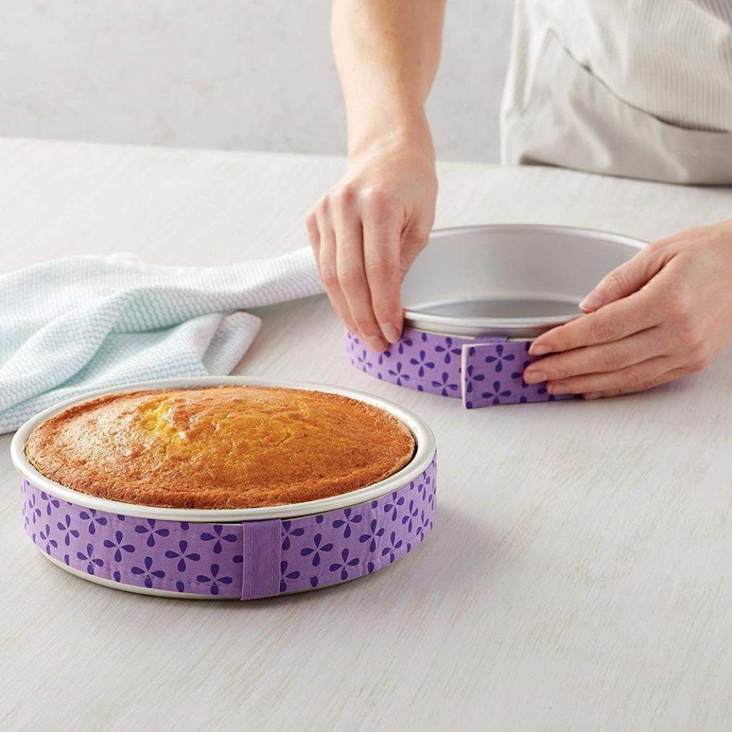 Mity Rain tira para bandejas pastel de 8 a 12 pulgadas, ajuste flexible