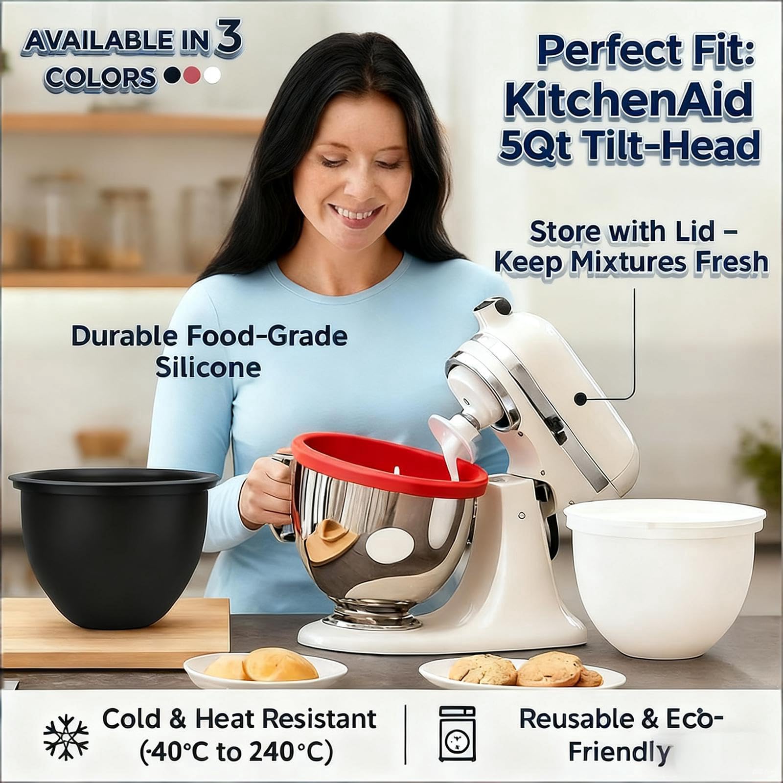 Boquilla de vertido con forro silicona Mixaid para 5qt, verter con control.
