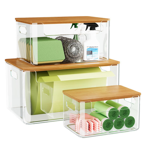 MIXISAV Dispensador de bolsas con tapa, orden y acceso rápido en la cocina.