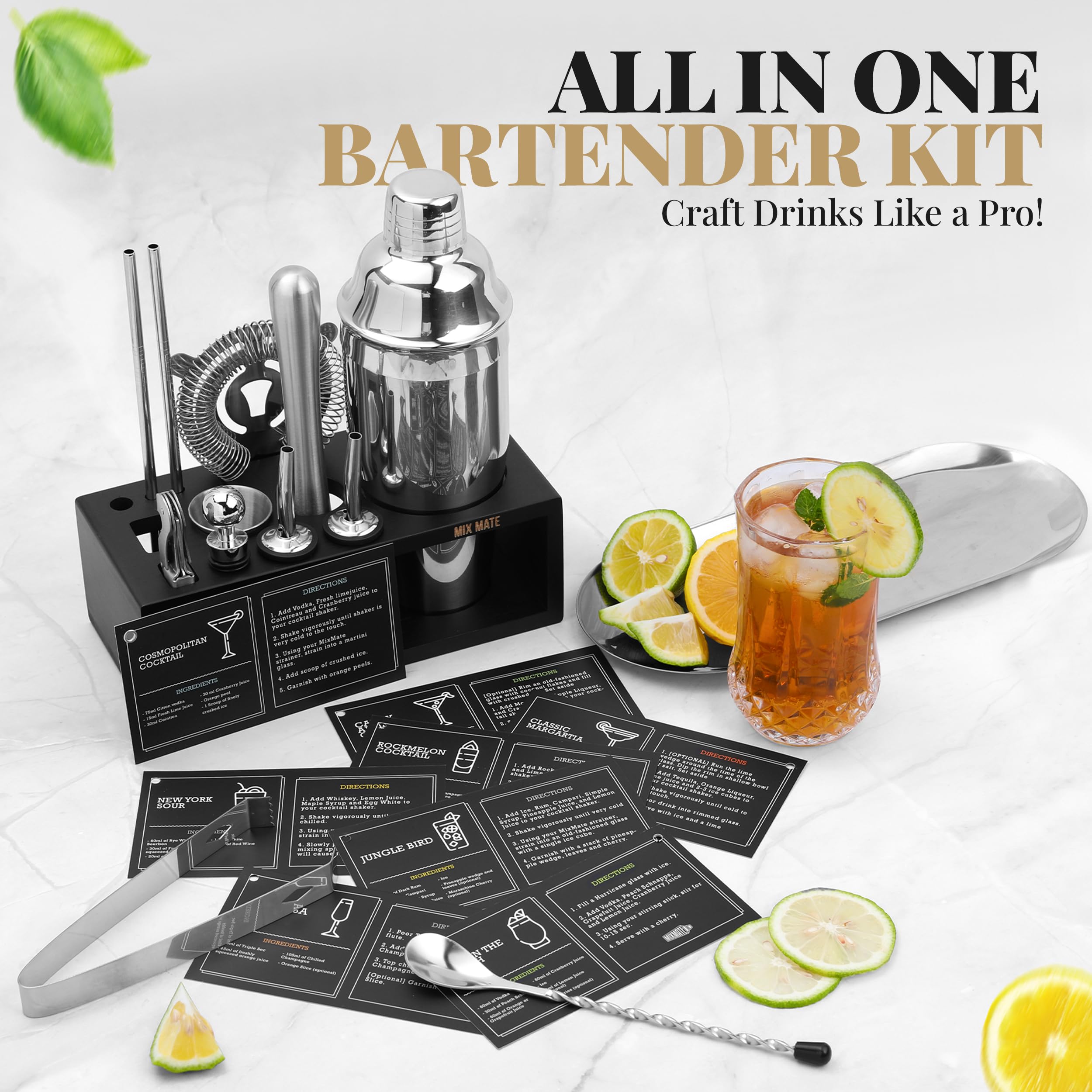 MixMate cuchara de barra, perfecta para mezclar y servir con precisión.