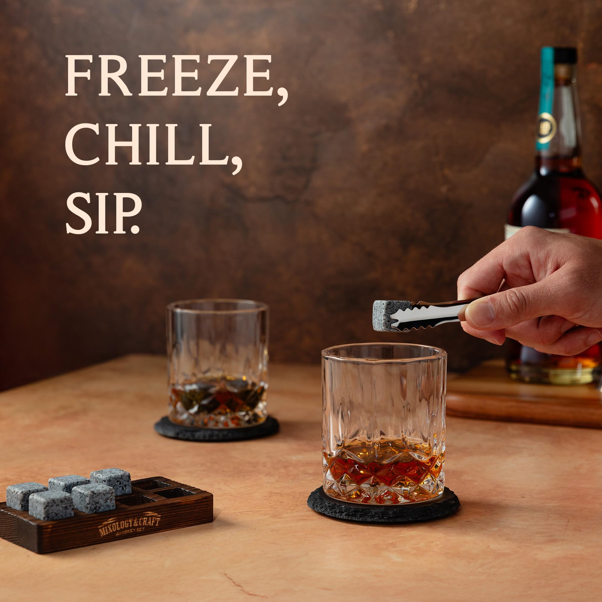 Bandeja de almacenamiento para el set Mixology & Craft de whiskey