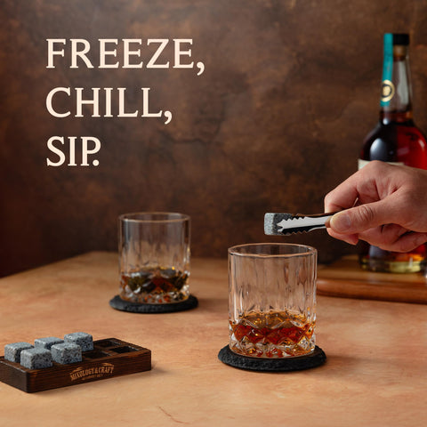 Bandeja de almacenamiento para el set Mixology & Craft de whiskey