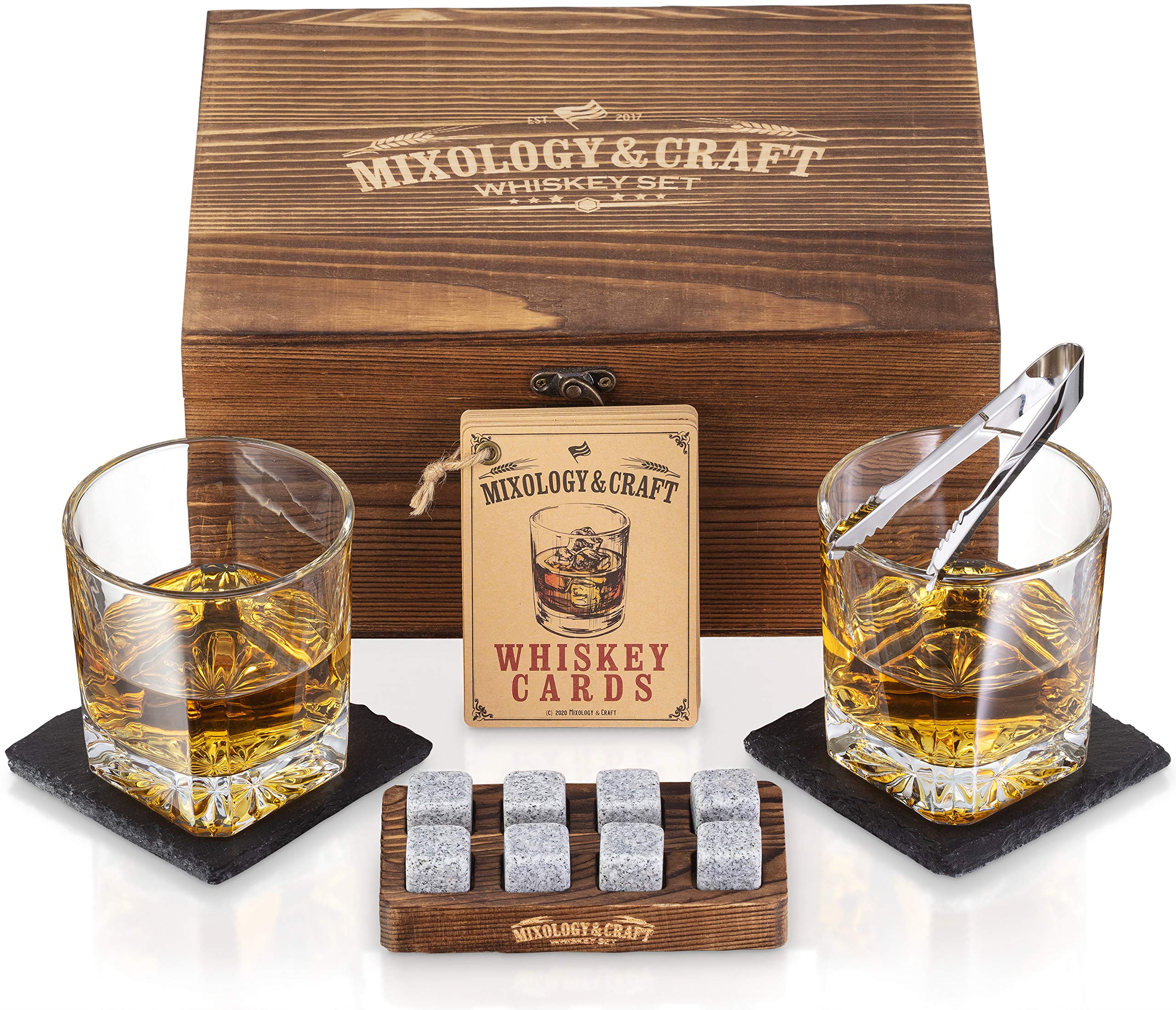 Conjunto Mixology & Craft completo para whisky, listo para regalar y disfrutar en casa.