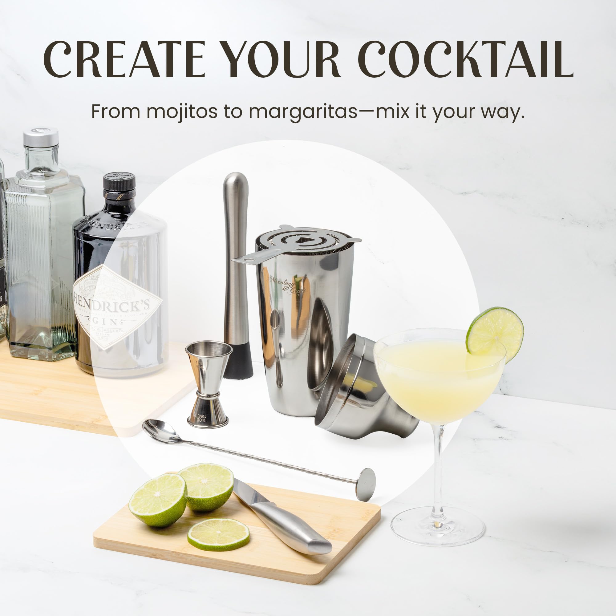 Macerador Mixology & Craft para liberar sabores de ingredientes.