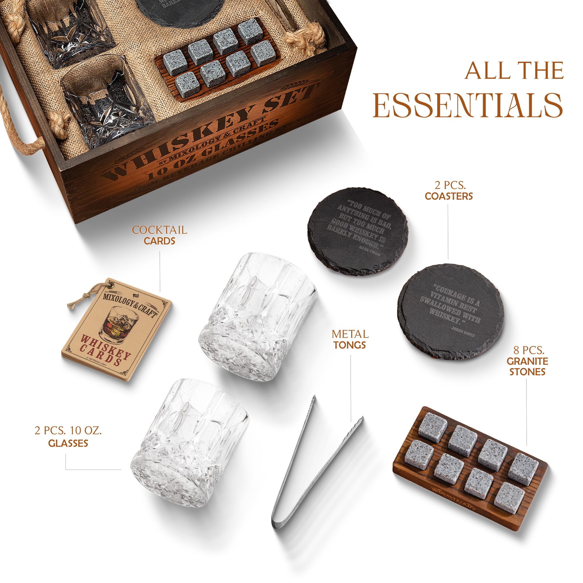 Pinzas de metal Mixology & Craft para servir whiskey con precisión