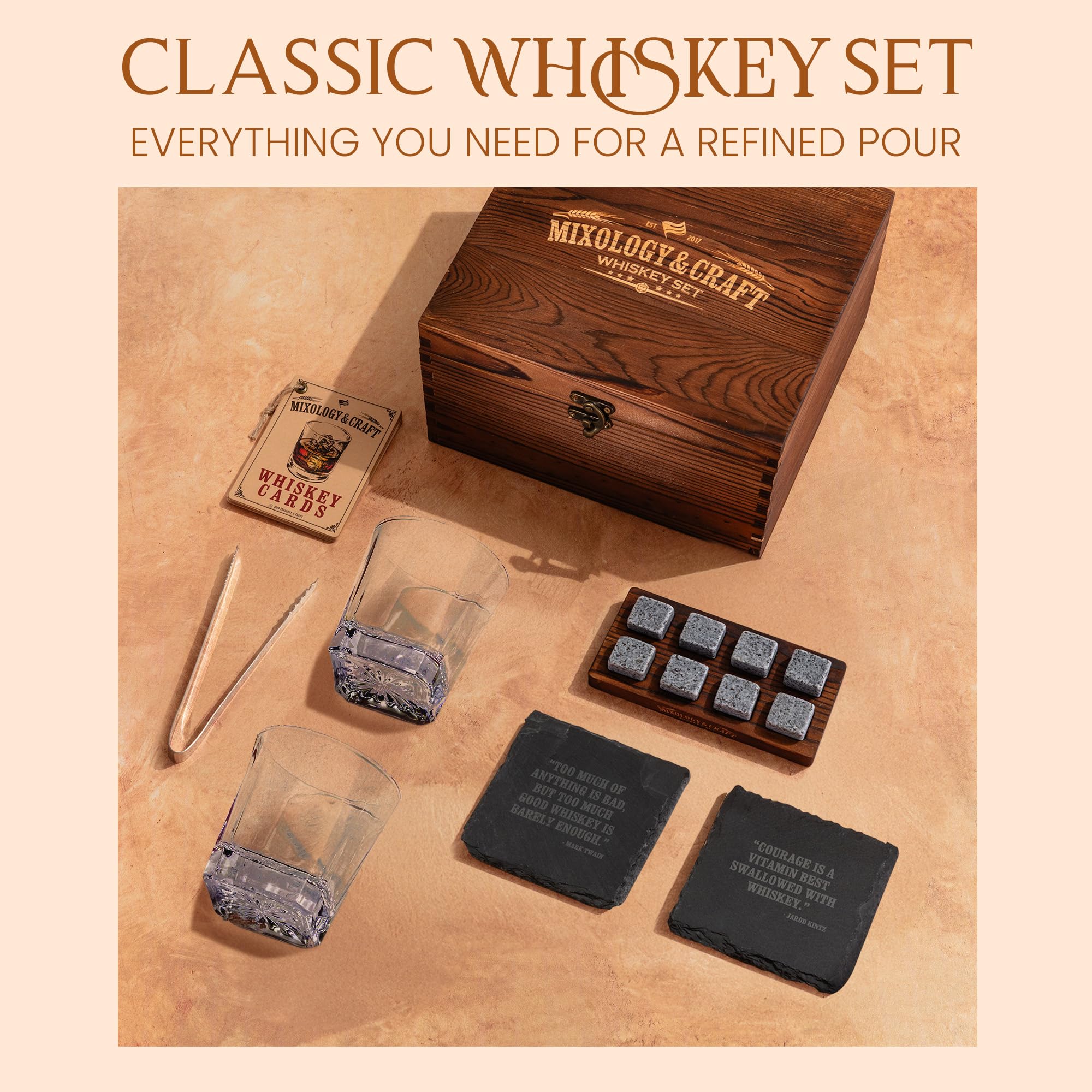 Vasos de cristal Mixology & Craft de 10 onzas para brindar con estilo.