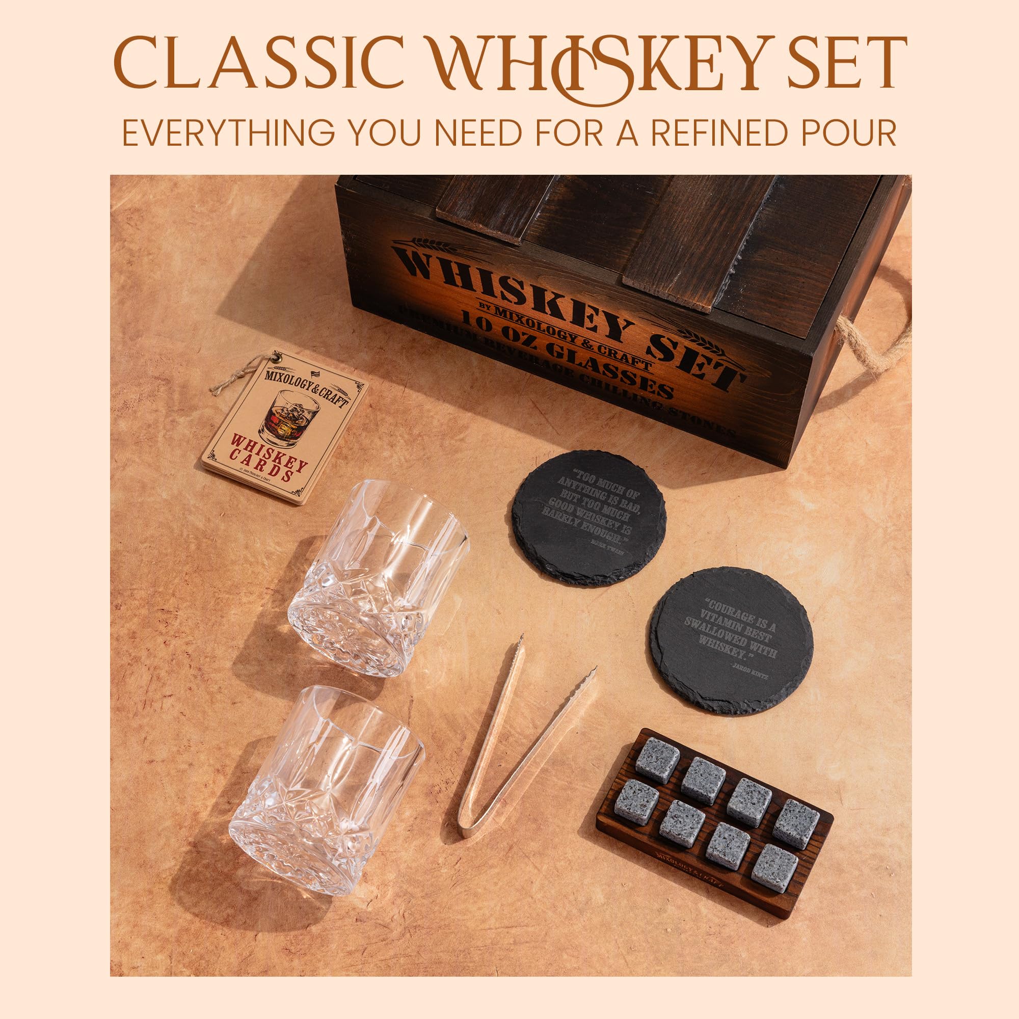 Vasos Mixology & Craft de degustación de 10 oz para whiskey, estilo clásico