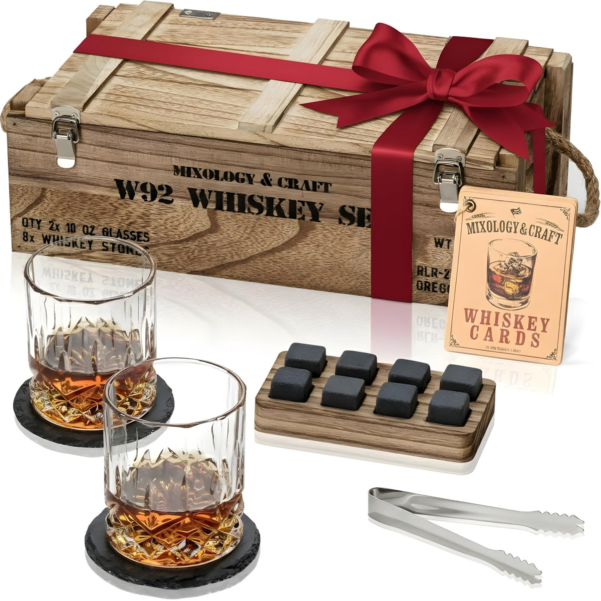 Mixology & Craft: vasos de whisky de cristal 10oz para degustación elegante