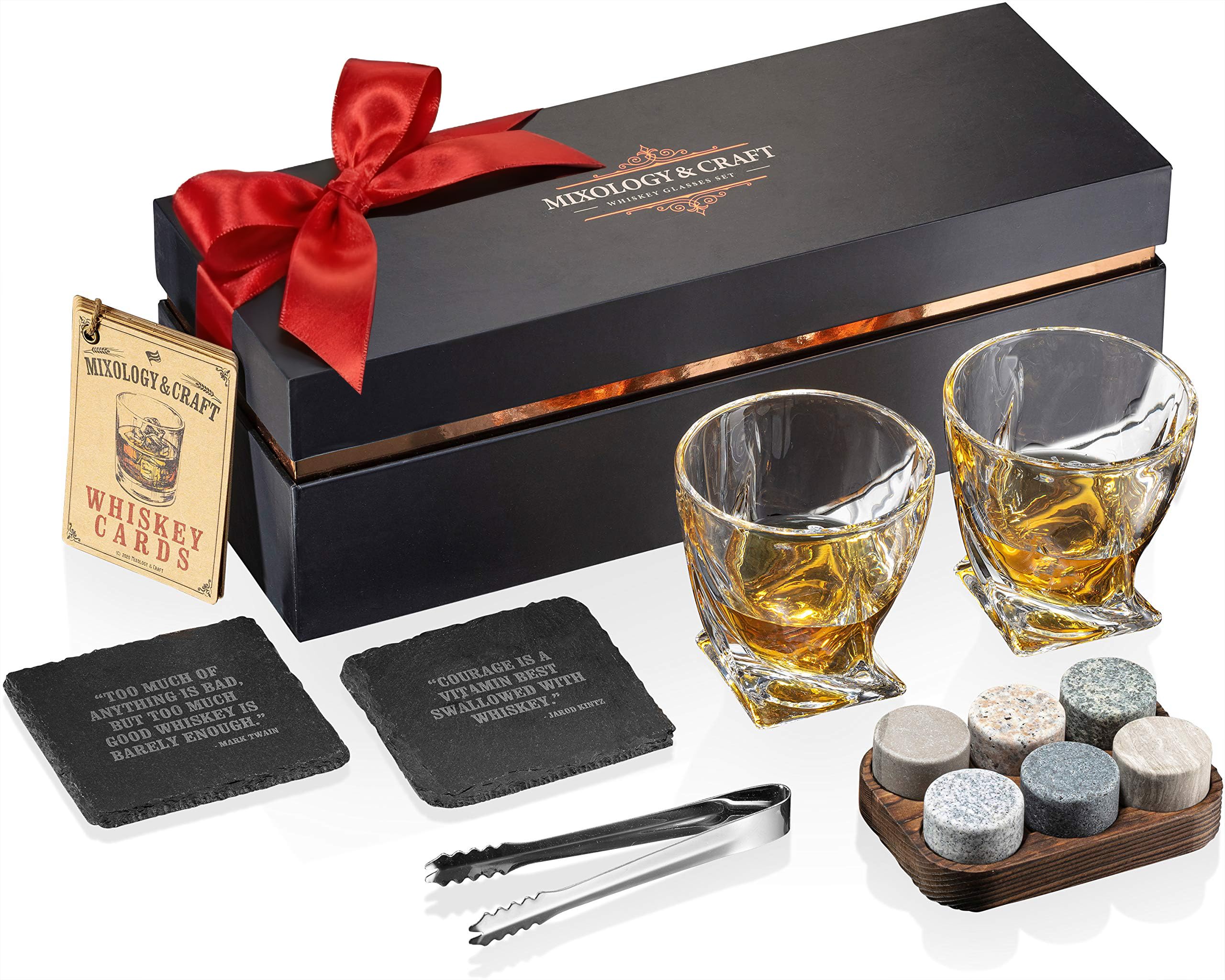 Vaso de whisky de cristal Mixology & Craft para degustación premium.