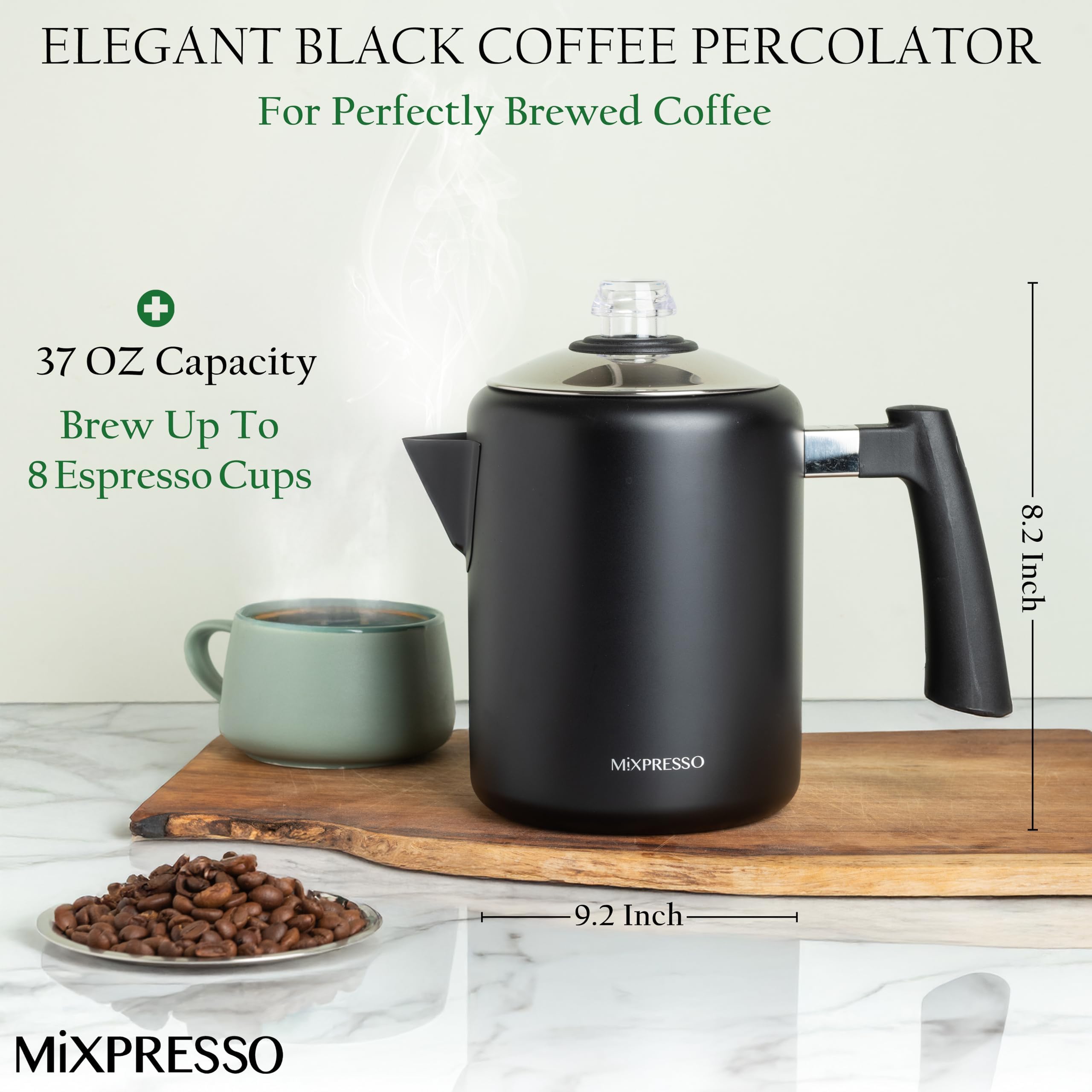 Mixpresso capacidad 5-8 tazas para cafés de aventura